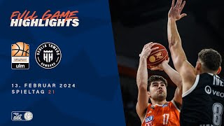 ratiopharm ulm vs Veolia Towers Hamburg  Full Game Highlights  Spieltag 21 Saison 2324 [upl. by Gianni50]