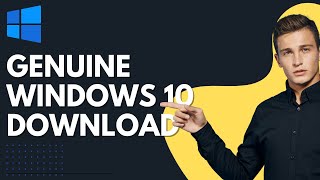 How to Download Genuine Windows 10 ISO  Official Microsoft Website [upl. by Nwadal701]