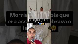 Você sabia Que é desse jeito que dobra o lençol viral shorts utilidadepublica lençol [upl. by Anna-Diana]