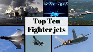 Top 10 fighter jets in the world in 2024 [upl. by Acinorej]