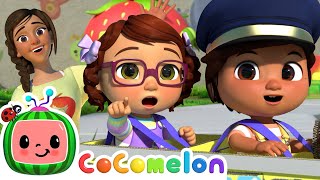 Playground Fun Nina as the Bus Driver  🍉 CoComelon  JJs Baby Songs Mix 🎶 [upl. by Ailee]