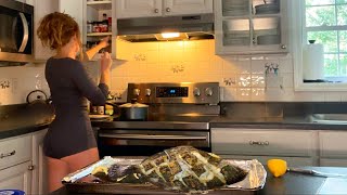 The Easiest Fish Recipe in under 30 minutes Must Try Whole cooked Flounder and Trout recipe [upl. by Alcott308]