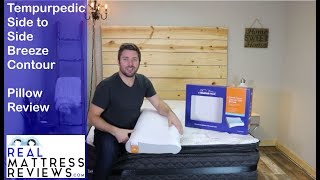 Tempurpedic Contour Side by Side Breeze Pillow Review [upl. by Vassaux834]