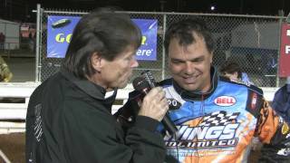 Williams Grove Speedway 410 Sprint Car Victory Lane with Lance Dewease 4910 [upl. by Nisse]