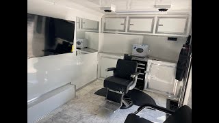 Mobile Barbershop Trailer for Sale  Transform Your Business on Wheels [upl. by Adnilema301]