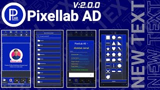 Pixellab AD Blue  Pixellab AD Mod Apk Free Download  Pixellab AD Pro Apk  TechAD786 [upl. by Aisats]