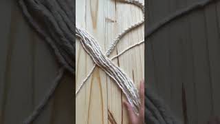 Prendedor de cortina macrametutorial macrame decoraçãoafetiva diy homedecor decor bohochic [upl. by Calida472]