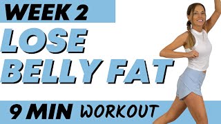 Lose Belly Fat Workout  9 Minute Workout  9 Exercises to Lose Belly Fat  Do this for 7 Days [upl. by Diogenes]