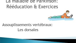 Les assouplissements vertébraux La région dorsale [upl. by Sotos]