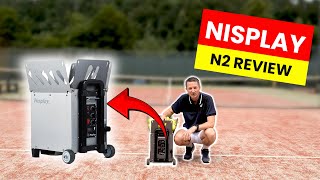 Nisplay N2 Tennis Ball Machine Review [upl. by Uela112]