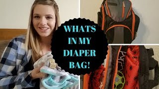 WHATS IN MY DIAPER BAG Jeep [upl. by Inhsor944]