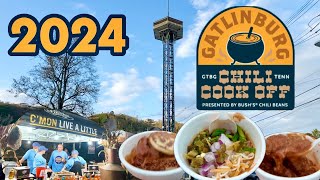 GATLINBURG CHILI COOKOFF 2024  Gatlinburg Winter Magic [upl. by Kram143]