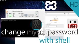 xampp mysql password reset full tutorial  With shell method [upl. by Arodal]