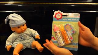 Corolle Mon Premier Baby Doll amp BABYDOLL Magic Bottles Unboxing amp Review [upl. by Seys209]