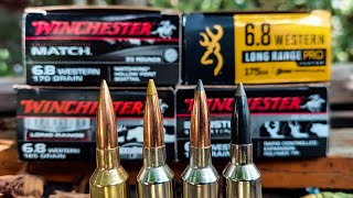 68 Western  100 Yard Ammo Test [upl. by Grimbald29]