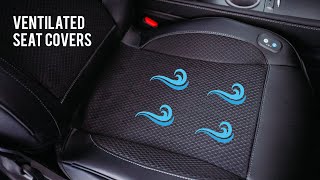 Tesla Model Y Ventilated Seat Covers  they dont BLOW me away [upl. by Frisse]