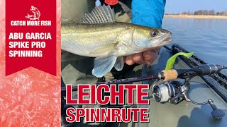 Abu Garcia Spike Pro Spinning  leichte Spinnrute für Barsch und Zander  Anglerboard TV [upl. by Elodia]