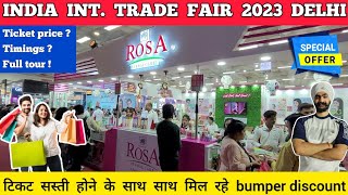 Trade fair 2023 delhi  pragati maidan trade fair 2023  India international trade fair 2023  IITF [upl. by Mazlack442]