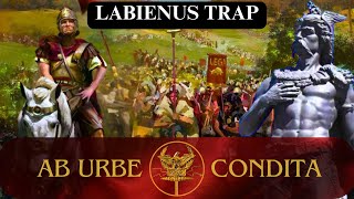 The Gallic Wars Julius Caesar Labienus Trap and Ambiorix conspiracy [upl. by Icaj]