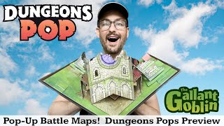 PopUp Battle Maps Dungeons Pop Kickstarter Preview [upl. by Othilia]