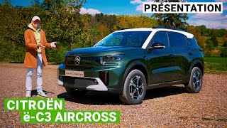 Citroën ëC3 Aircross  un SUV électrique à prix incroyable mais lautonomie est décevante [upl. by Nezam]