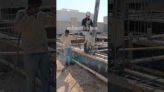 Concrete beam construction excavator buildingmaterial concrete366 concreteworker machine [upl. by Surat642]