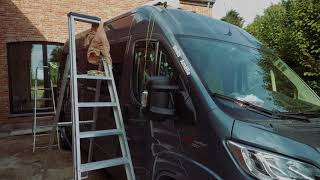 Installatie Fiamma F65s luifel op Fiat Ducato L3H2 Camper van [upl. by Rastus]