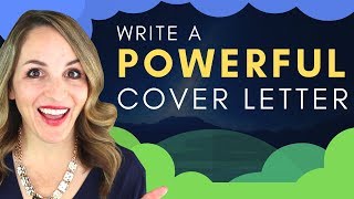 How To Create A Cover Letter For A Job  GOOD Cover Letter Example [upl. by Gilbye]