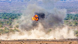 M777 Howitzer Livefire amp Impact  US Army Field Artillery  MFA [upl. by Gamal]