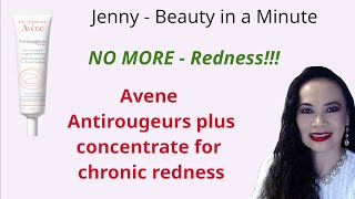 Avene  Antirougeurs plus concentrate for chronic redness  rosacea [upl. by Inaluahek]