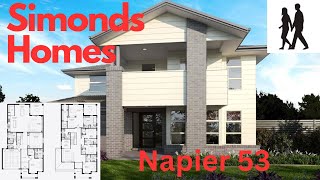 Display Homes Simonds Homes Napier 53 Walkthrough [upl. by Ttcos]