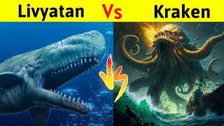 Livyatan Vs Kraken  क्या Sperm whale का पूर्वज मार पायेगा Sea Monster Squid को [upl. by Nnylecyoj]