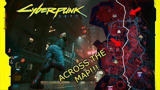 Walking Through Night City Timelapse  Cyberpunk 2077 [upl. by Collins]