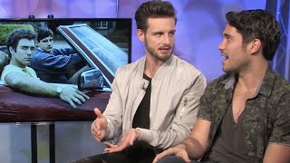 Nico Tortorella and Myko Olivier Talk Making Menendez Blood Brothersquot [upl. by Adalheid178]