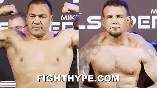 FULL TRIAD COMBAT KUBRAT PULEV VS FRANK MIR WEIGHIN amp FINAL FACE OFF [upl. by Tahpos]