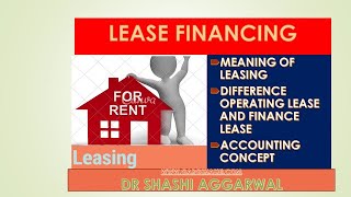 LEASE FINANCING [upl. by Melina]