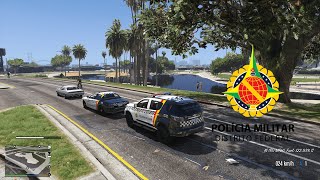 TESTE  BPTRAN PMDF 2024 TROCA DE TIROS ABSURDA GTA V [upl. by Sisi546]