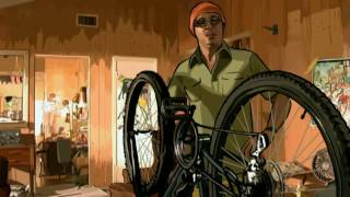 A Scanner Darkly  Bike Scene [upl. by Durno]