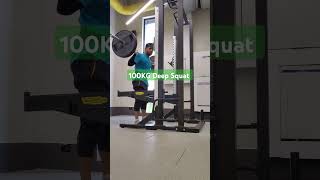 100kg SQUAT BEAST 6 Deep Reps with FLAWLESS Form Next Level Strength [upl. by Heintz]