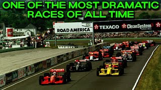 The 1996 TexacoHavoline 200 At Road America Was DRAMA Filled From Start To Finish [upl. by Grae931]