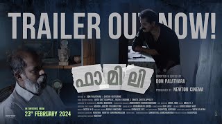 Family  Official Trailer I Don Palathara I Vinay Forrt Divya Prabha  Newton Cinema [upl. by Donetta]