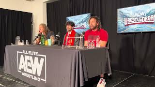 Chris Jericho amp Kenny Omega On Edge SIGNING With AEW amp MORE [upl. by Eluk]