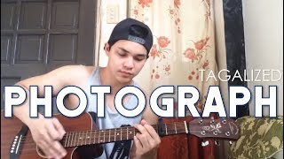 Photograph Ed Sheeran Tagalog Version Litrato by Arron Cadawas [upl. by Assylla]