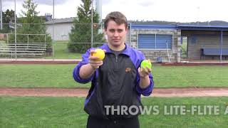 JUGS Lite Flite Machine for Baseball and Softball [upl. by Idalina622]