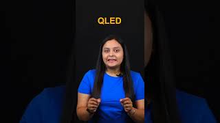 OLED TV vs QLED TV  ytshorts shorts youtubeshorts shortvideo [upl. by Greenfield]