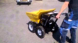 Motorový vozík minidumper LUMAG MD250 [upl. by Ailana]