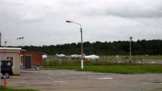 Cherepovets Airport CEE Russia  Traffic in September 2010 [upl. by Ag]