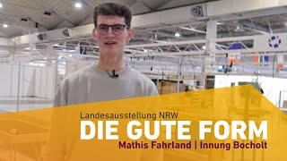 Gesellenstück von Mathis Fahrland – DIE GUTE FORM NRW [upl. by Aihseuqram]