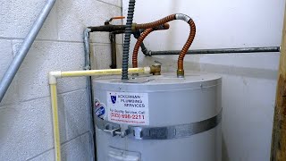 How to Adjust the Temperature on an Electric Water Heater [upl. by Enrak73]