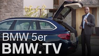 Der neue BMW 5er Touring Produkthighlights Funktionalität [upl. by Brittany562]